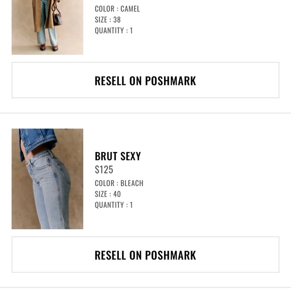 Sezane Brut Sexy Bleach jeans- Size 8 - Picture 13 of 13